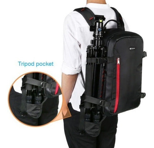 Powerextra Great DSLR Camera Portable Travel Backpack 2