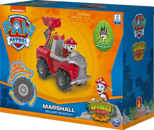 Funko Paw Patrol Dino Rescue Marshalls Deluxe Rev Up Vehicle 6