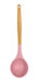 Sheshu Home Silicone Ladle with Wooden Handle 3