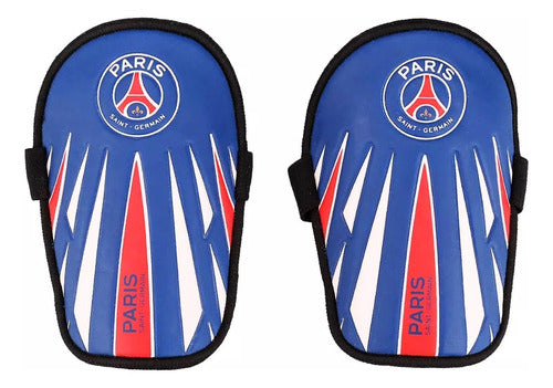 DRB Adjustable Football Shin Guards PSG for Kids and Adults - Official Licensed Product 0