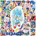 Monadas Stickers Autohadesivo Sonic X 50 Vinilo 2