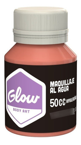 Liquid Artistic Glow Body Art Body Paint Basic Matte Colors - 50ml 8