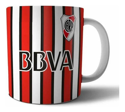 Agarralo® Sublimated Plastic Mug River Plate Tricolor #254 0