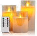 Jhiin Amber Flameless Candle with Remote Control 0