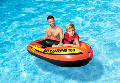 Intex Explorer Pro 100 Inflatable Boat 58329 1