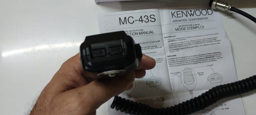 Kenwood MC-43S Handheld Microphone, 8-Pin Round Plug 3
