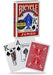 Invisible Index Jumbo Bicycle Magic Deck by Alberico Magic 0
