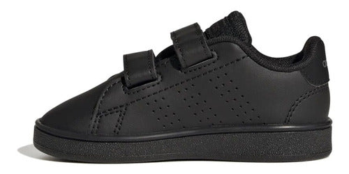 adidas Advantage Tennis Black for Toddlers 1