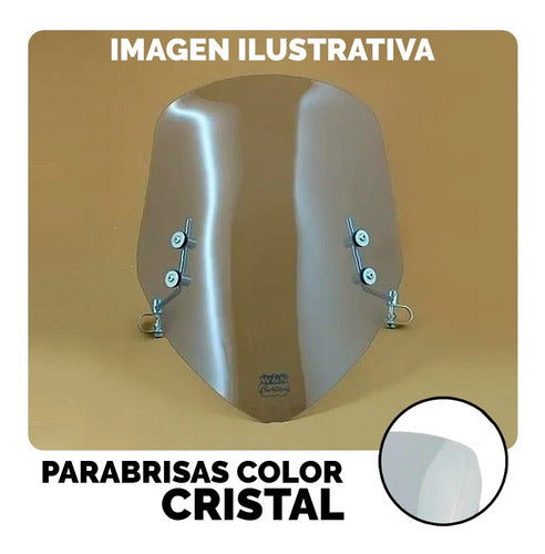 Curtain Parabrisas Universal Ns 200 Inazuma 250 Cristal Um 1