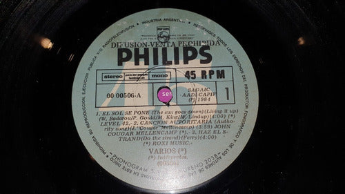 Maxi Simple Difusion Philips 1984 Argentina 1