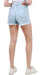 Kleff Denim Short Jeans Denim Rigido Con Brillos Ultima Tendencia 1