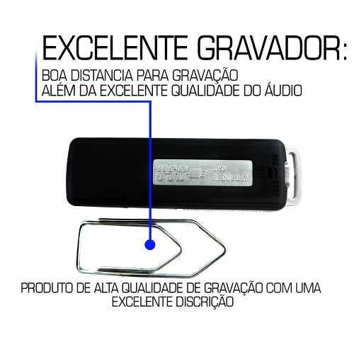 Gravador De Voz Para Detetive Áudio Portátil Gravação Ba1 4