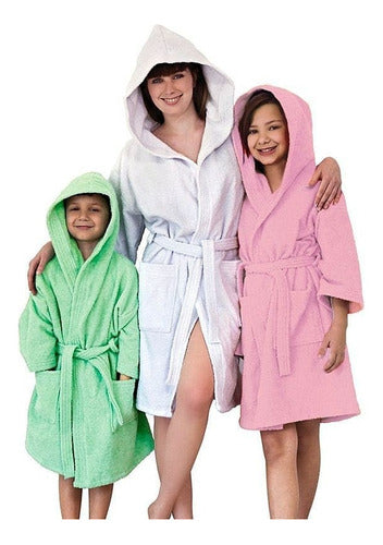 Mariana K Thick Cotton Bathrobe for Kids - Various Colors 6