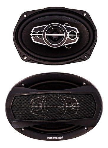 Oregon 6x9 Inch 1000W 5-Way Car Speakers 0