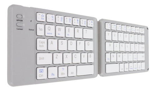 Teclado Plegable Inalambrico Bluetooth Español Portatil 5