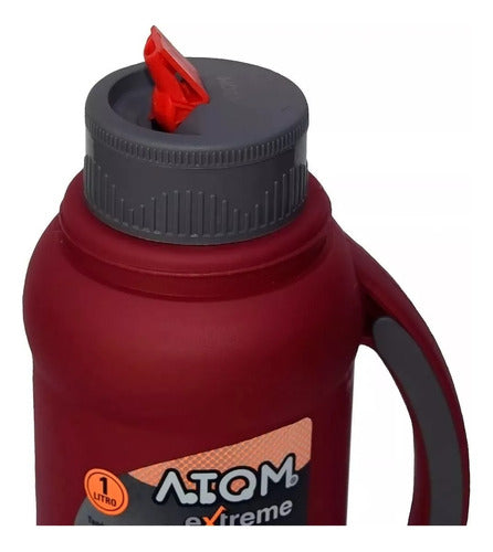 Atom Termo Atom Extreme 1L Pico Matero 360° Doble Ampolla Vidrio 2