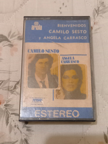 Cassette Camilo Sesto Angela Carrasco Microfon 0