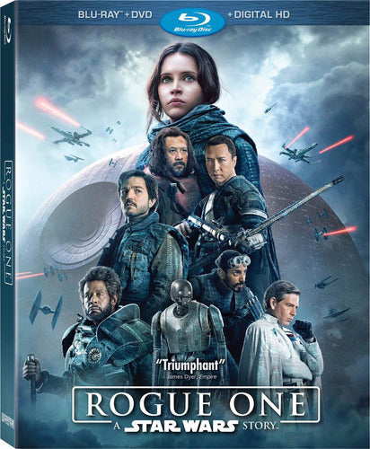 Disney Rogue One: Una Historia De Star Wars Combo Blu-ray + DVD 0