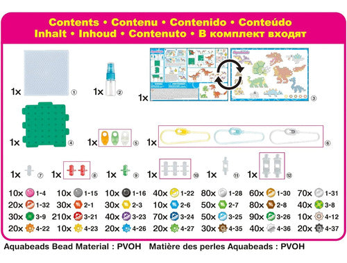 Aquabeads Dinosaur World 31994 Para Niños 2