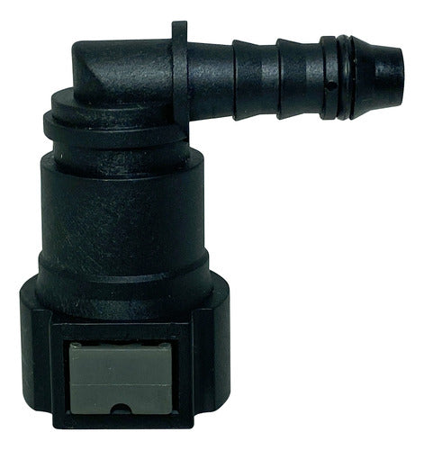 Enginepro Conector 10 Mm Acople Rápido A 90° P/ Manguera Combustible 0