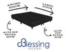 Blessing Base Sommier 200x200cm Tela Rustico Reforzado 1ra Calidad 1