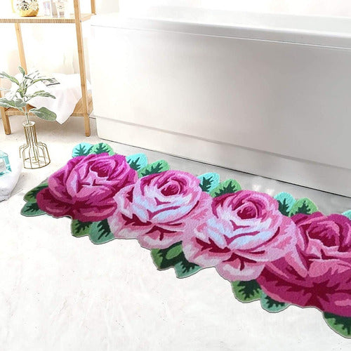 Alfombrilla Abreeze Con 4 Rosas 4