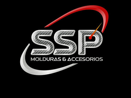 SSP Cubre Zocalos Negros P/ Renault Duster Logo + Bandera 3