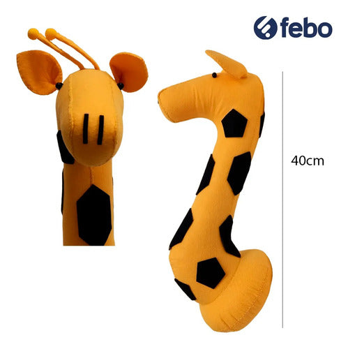 FEBO Head of Giraffe for Bedroom Wall ML-4116 1