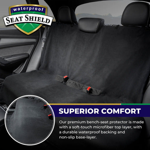 Waterproof SeatShield Backseat Cover, Washable Protector 1