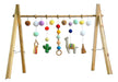 Nordic Montessori Wooden Handmade Crochet Baby Gym 3