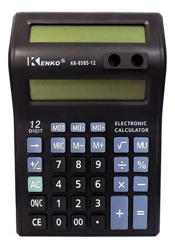 Kenko Double Screen Calculator Color Black KK-8585-12 0