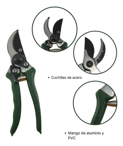 Gardening Kit Combo: Pruning Shears X2 Tramontina Castelgarden 4