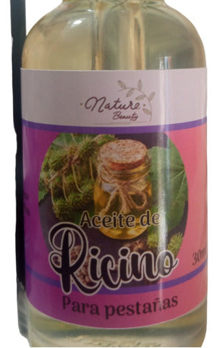 Aceite De Ricino Puro 30 Ml Pelo Pestañas Uñas 1