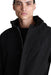 Men's Detachable Hood Coat Overcoat in Quality Wool Fabric 5
