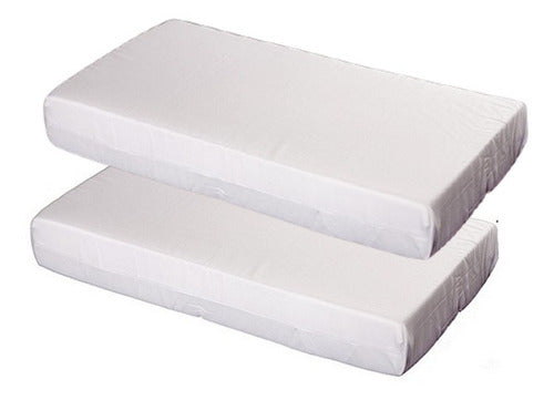 PoliPluma 2 Rectangular Foam Pillows 70x40 0