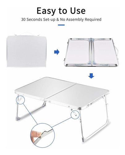 Foldable Laptop Table for Bed - SUVANE - M2 3