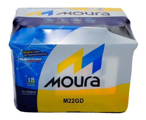 Moura 12x65 Reinforced Battery for Renault Logan GNC 4