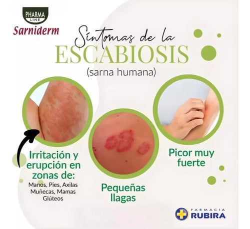 Pharma Line Sarniderm Jabón Lavarropas 1lt Acaricida Sarna Piojos 1