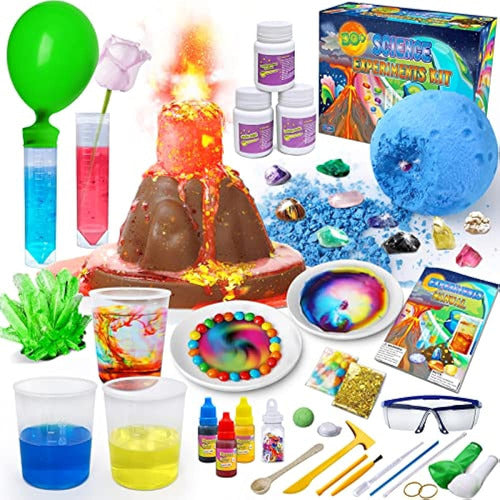 Kacwsoay Science Kit Para Niños De 4-6-8-10, 50+ Experimento 0