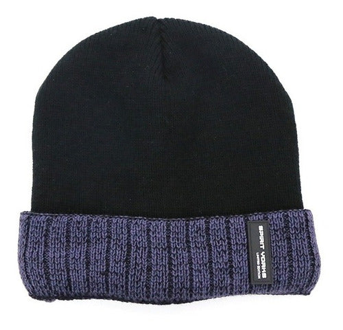 Winter Knit Plain Wool Hat Unisex with Polar Interior 30