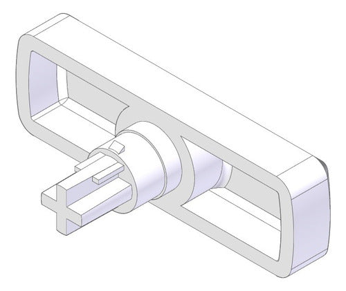 Set of Ice Twister Handle - Electrolux Db84 0