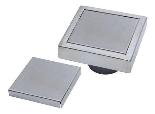 Dhinox Stainless Steel Floor Drain 15 X 15 Cm For Shower 1