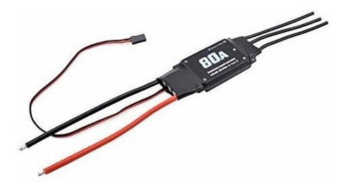 Controlador De Velocidad Para Motor Brushless 80a 2-6s 1