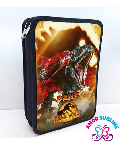 Amor Sublime Dinosaur Pencil Case 2 Levels 5