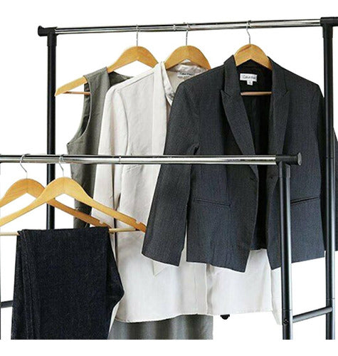 Atrix Double Expandable Garment Rack with Wheels - Super Offer 3