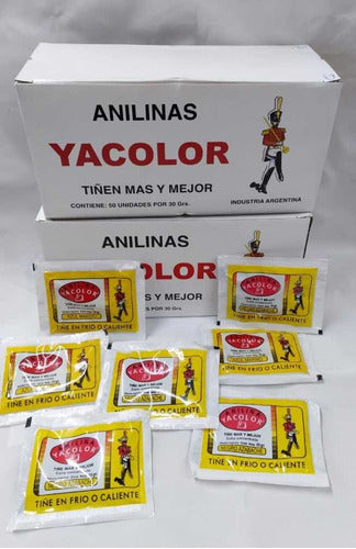 YACOLOR Cold or Hot Dye Aniline 30 Grams - Batik 2