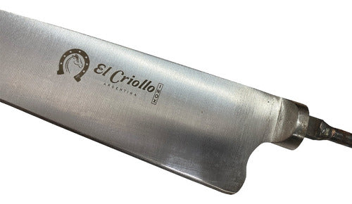 El Criollo 30cm Stainless Steel Blade for Handle Attachment 420 Lombo 5mm 2