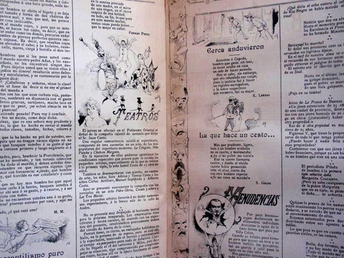 Revista 1891 Jose Arechavaleta Caricatura Wenceslao Paunero 4