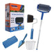 Rechargeable Paint Roller with Extensible Pole and Accessories 0