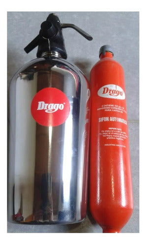 Drago Siphon Automatic 2 Liters New 0km + Charging Capsule 3